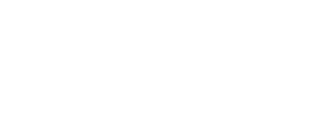 Elle garantit le résultat du traitement des remontées capillaires, l’arrêt de la production de salpêtre et l’assèchement des murs.  Si les résultats ne sont pas probants après un délai de 12 à 18 mois, une visite technique sera faite pour mettre en place une solution au problème  rencontré. Si aucun  résultat  n'apparaît  dans  les 12 mois  suivant  cette constatation  technique,  Mur-Assèchement engagera alors sa charte de satisfaction .