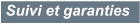 Suivi et garanties