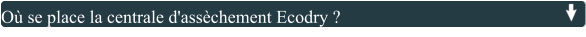 Où se place la centrale d'assèchement Ecodry ?