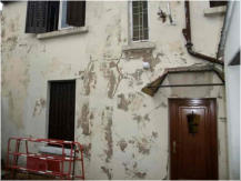 rermontées capillaires sur façade sous enduit : Mur-Assechement