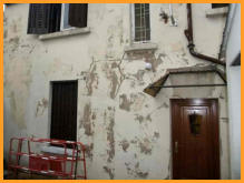 rermontées capillaires sur façade sous enduit : Mur-Assechement