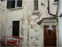 rermontées capillaires sur façade sous enduit
