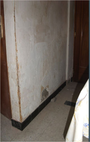 salpetre intérieur : Mur-Assechement