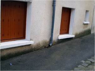 rejaillissement mur exterieur : Mur-Assechement
