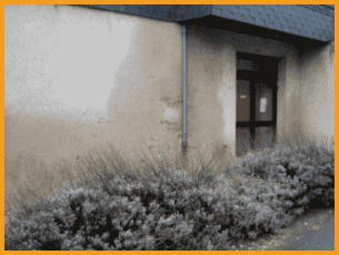 remontee capillaire vue extérieure : Mur-Assechement