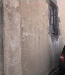 remontée capillaire sous enduit : Mur-Assechement