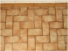 salpetre sur carrelage