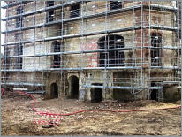 chantier d'asséchement des murs: Mur-Assèchement