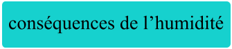 conséquences de l’humidité