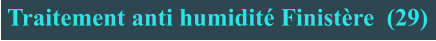 Traitement anti humidité Finistère  (29)